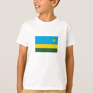 T-shirt Drapeau du Rwanda
