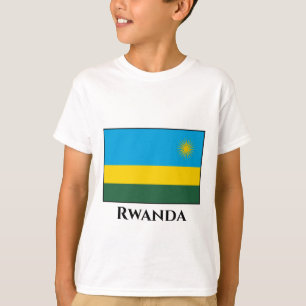 T-shirt Drapeau du Rwanda