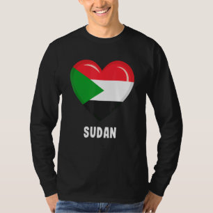 T-shirt Drapeau du Soudan