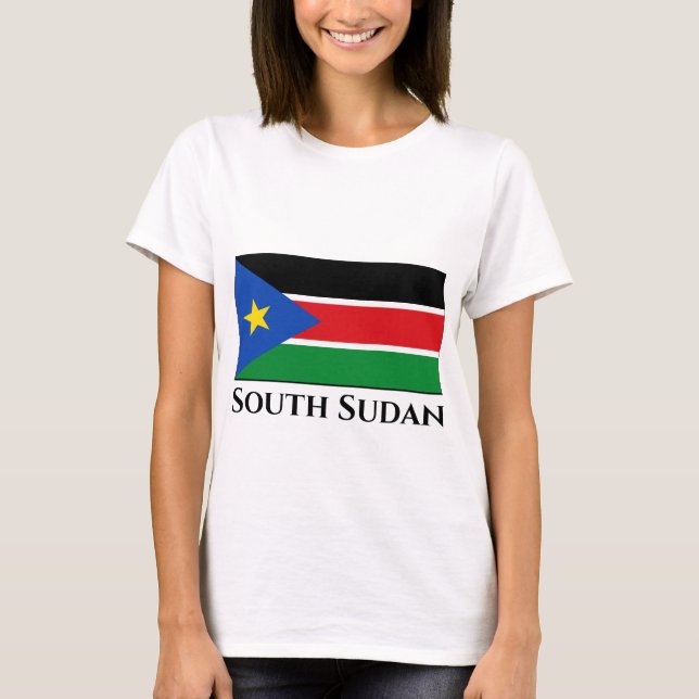 T-shirt Drapeau du Soudan du Sud (Devant)