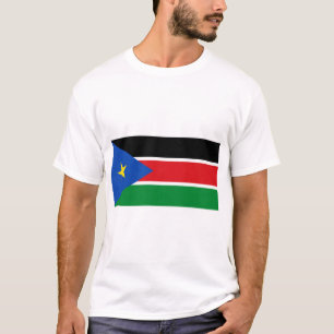 T-shirt Drapeau du Soudan du Sud