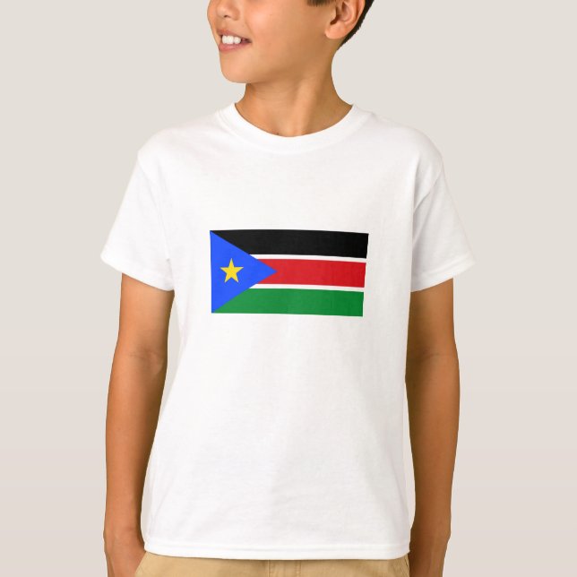 T-shirt Drapeau du Soudan du Sud (Devant)
