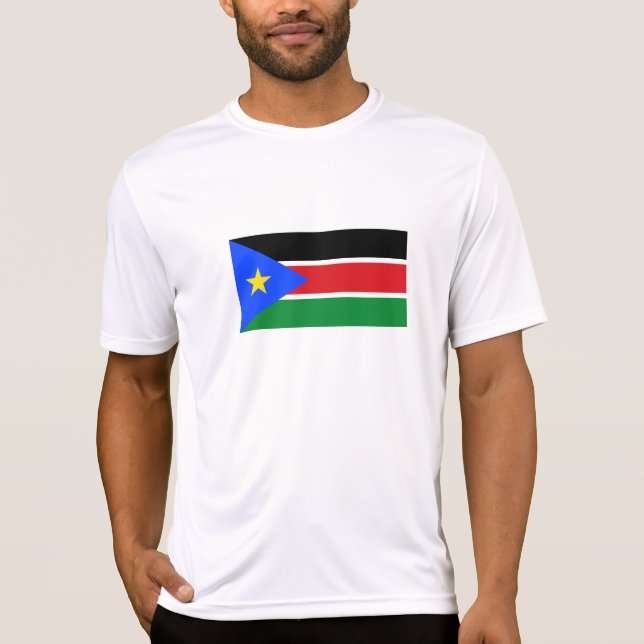 T-shirt Drapeau du Soudan du Sud (Devant)