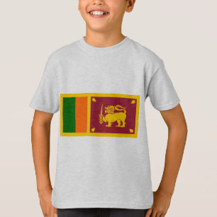 T-shirt Drapeau du Sri Lanka