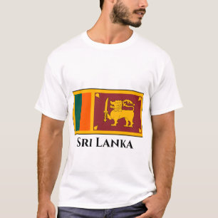 T-shirt Drapeau du Sri Lanka