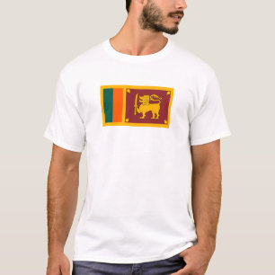 T-shirt Drapeau du Sri Lanka