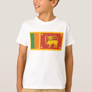 T-shirt Drapeau du Sri Lanka