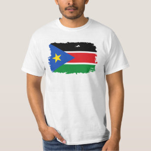 T-shirt Drapeau du sud du Soudan