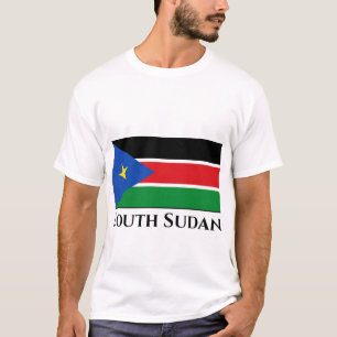 T-shirt Drapeau du Sud-Soudan