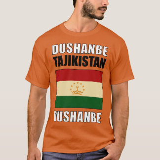 T-shirt Drapeau du Tadjikistan