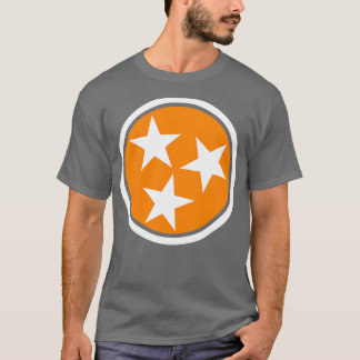 T-shirt Drapeau du Tennessee Etoiles Big Orange