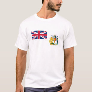 T-shirt Drapeau du territoire antarctique britannique