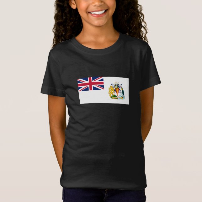 T-Shirt Drapeau du territoire antarctique britannique (Devant)