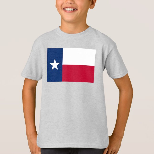 T-shirt Drapeau du Texas (Devant)