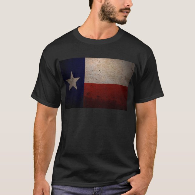 T-shirt Drapeau du Texas (Devant)