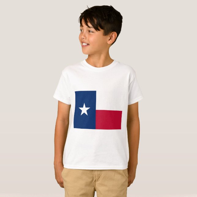 T-shirt Drapeau du Texas (Devant entier)