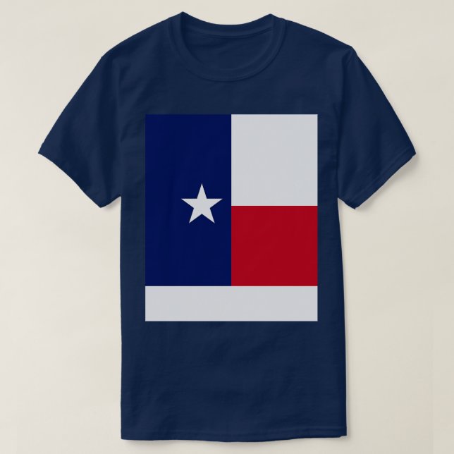 T-shirt Drapeau du Texas (Design devant)