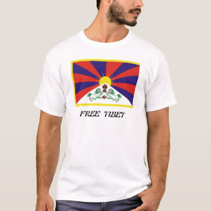 T-shirt Drapeau du Thibet