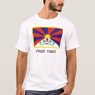 T-shirt Drapeau du Thibet