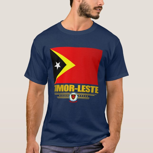 T-shirt Drapeau du Timor-Leste (Devant)