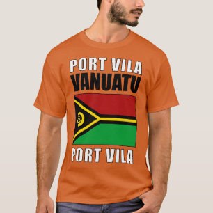 T-shirt Drapeau du Vanuatu