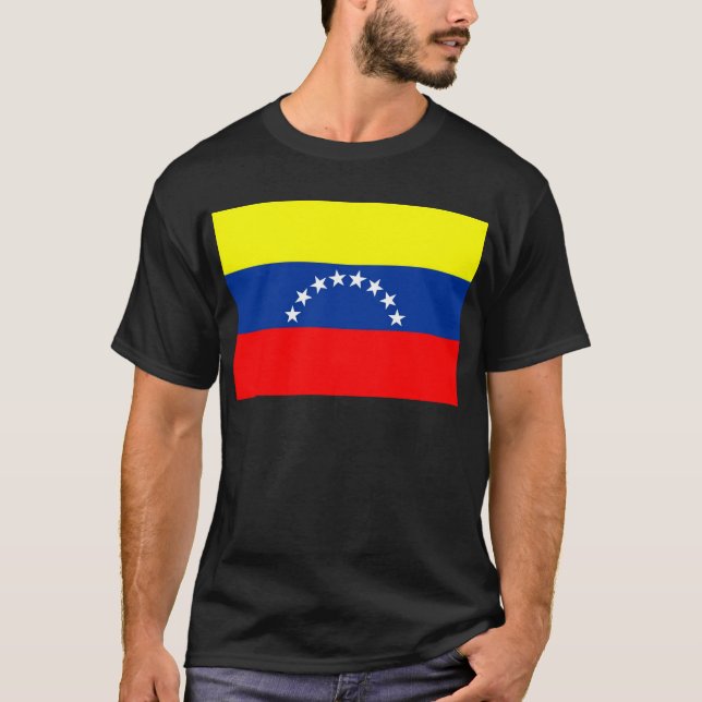 T-shirt Drapeau du Venezuela (Devant)