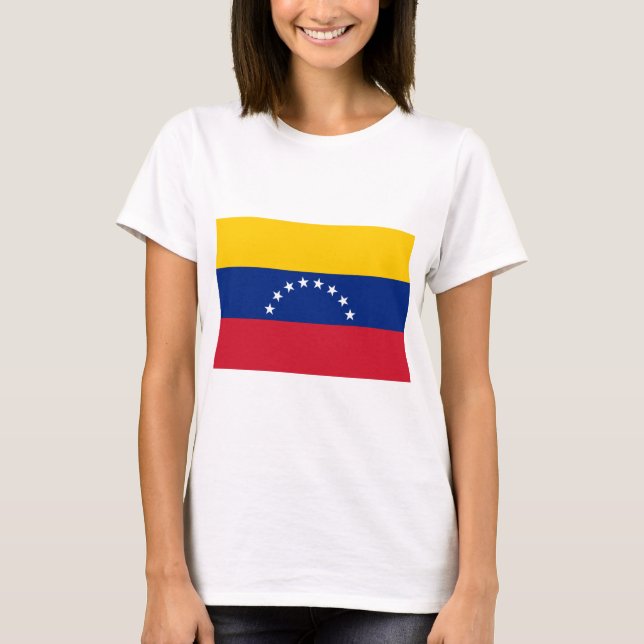 T-shirt Drapeau du Venezuela (Devant)