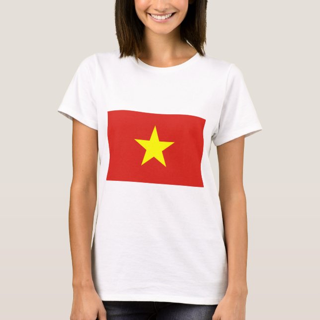 T-shirt Drapeau du Viet Nam (Devant)