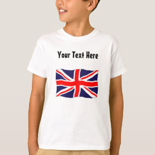 T-shirt Drapeau d'Union Jack - personnalisable avec votre
