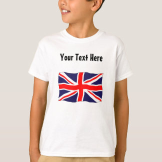 T-shirt Drapeau d'Union Jack - personnalisable avec votre