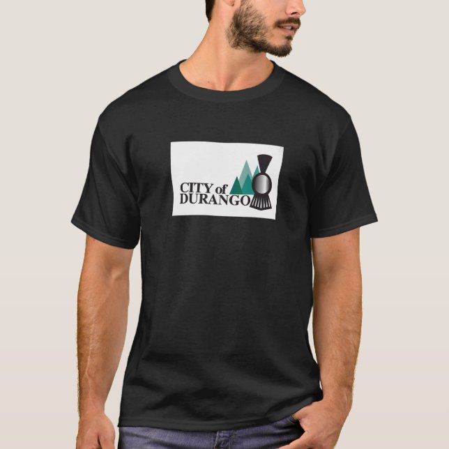 T-shirt Drapeau Durango Colorado (Devant)