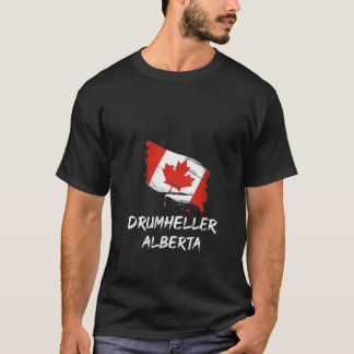 T-shirt Drapeau éclaboussé Tri pour femmes Drumheller Albe