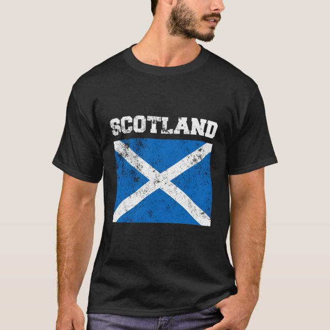 T-shirt Drapeau écossais (Devant)