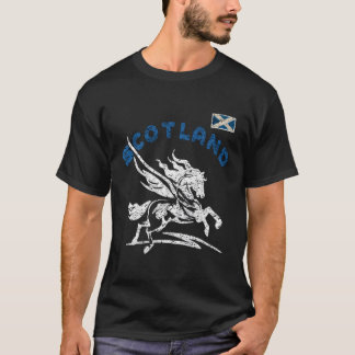 T-shirt Drapeau écossais de l'Écosse