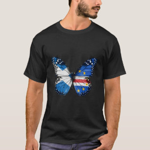T-shirt Drapeau écossais du Cap-Vert