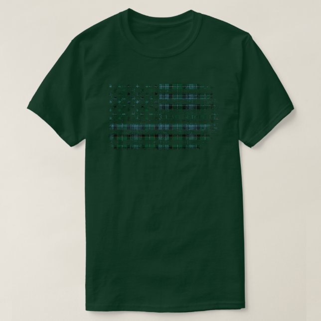 T-shirt Drapeau écossais écossais Clan Sempill Drapeau amé (Design devant)