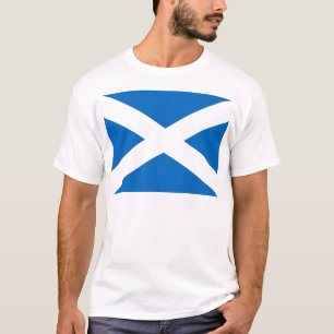 T-shirt Drapeau écossais Saltire