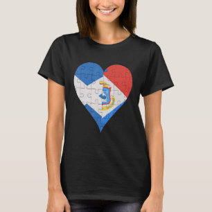 T-shirt Drapeau écossais Sint Maartener