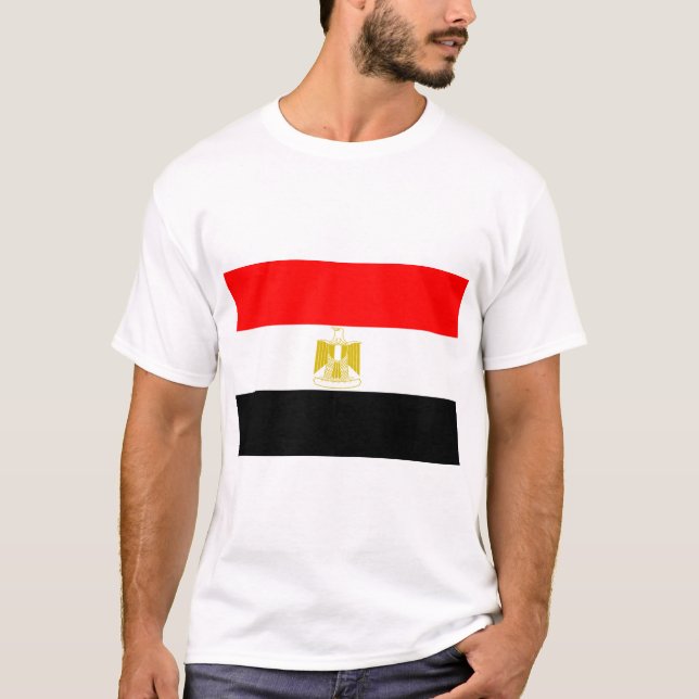 T-shirt Drapeau égyptien (Devant)