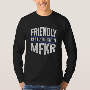 T-shirt Drapeau El Salvador Fiers Salvadoriens Hommes & Fe
