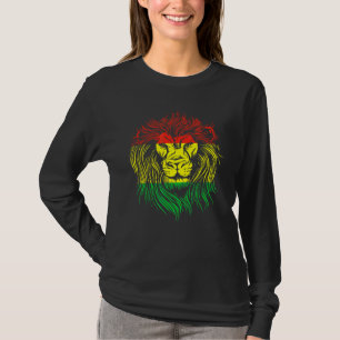 T-shirt Drapeau en tête de lion Bolivie