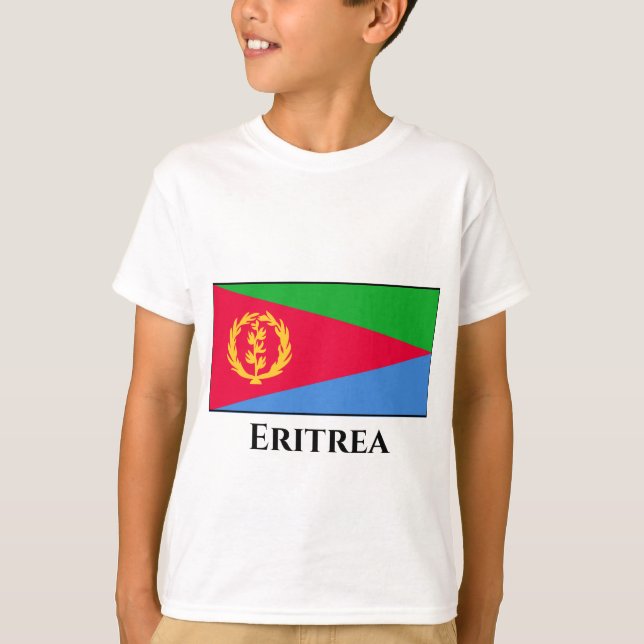 T-shirt Drapeau Érythrée (Devant)
