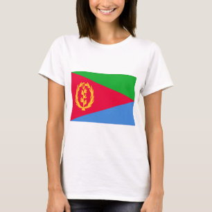 T-shirt Drapeau Érythrée