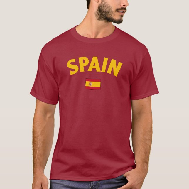 T-shirt Drapeau Espagne (Devant)