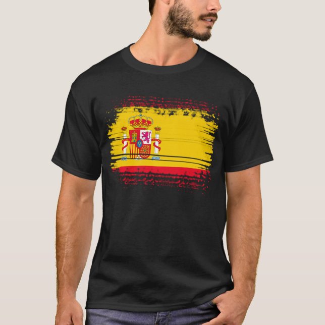 T-shirt Drapeau espagnol (Devant)