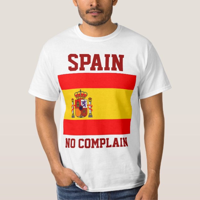 T-shirt Drapeau espagnol (Devant)
