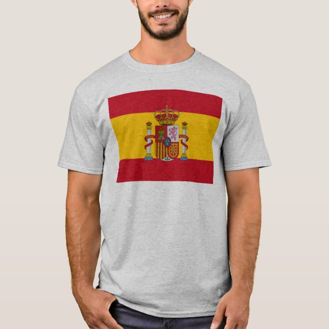 T-shirt Drapeau espagnol (Devant)