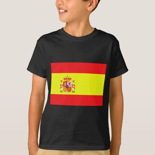 T-shirt Drapeau espagnol (Devant)