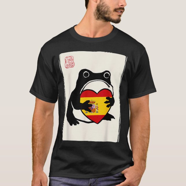 T-shirt Drapeau espagnol (Devant)