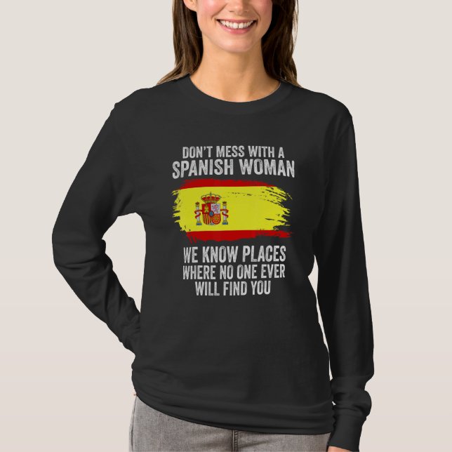 T-shirt Drapeau espagnol Espagne (Devant)